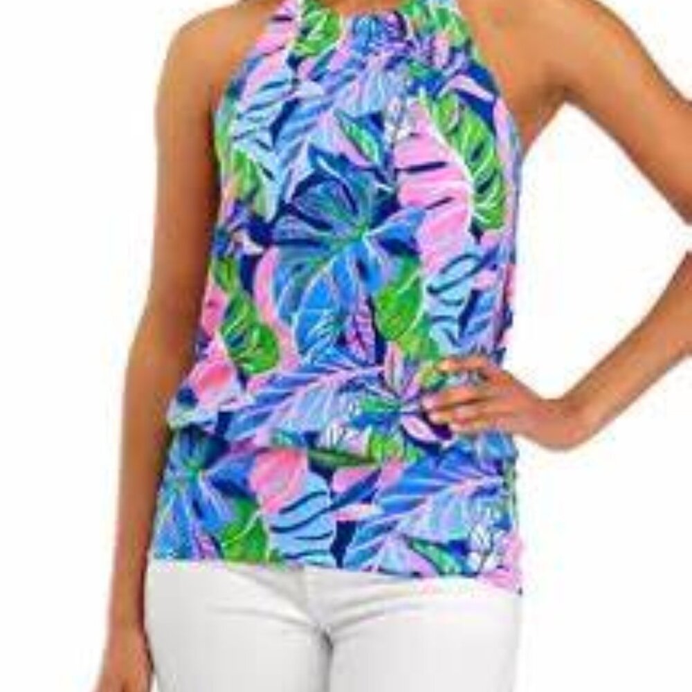 Lilly Pulitzer Bowen Halter Top
